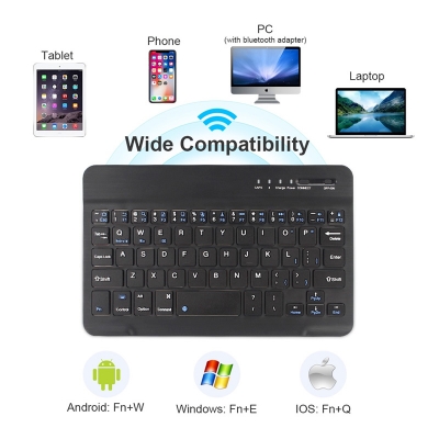 Picture of BD021 Bluetooth Keyboard 10 inch Universal Device