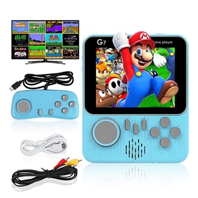 Picture of G7 Game Consoles Hand-Held Video Gaming 3.5 inch 666 Game Build In