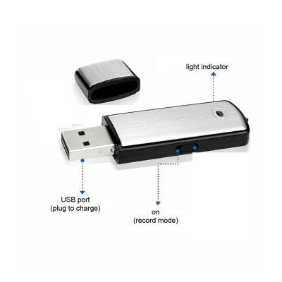 Picture of SK858 USB Mini Digital Voice Recorder 8GB