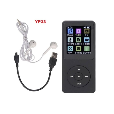 Picture of Bluetooth MP4 Player 1.8 inch Color Screen 16GB Music Player FM Radio