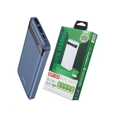 Picture of REMAX RPP 259 20000mAh 37WH Power Bank With 2 out port & 2 input