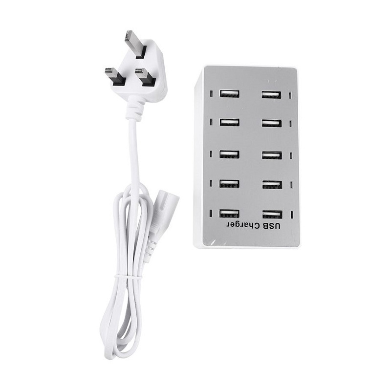 Picture of 10 Port USB Desktop Charger 60W With indicator