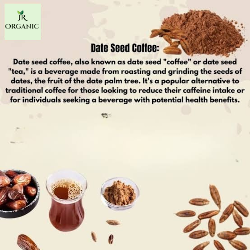 Picture of JR Organic Dates Seed Coffee Powder / Dates Seed Coffee / Dates Seed Coffee
