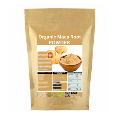 Picture of Organic Maca Root Powder / Yellow Maca Powder 50g