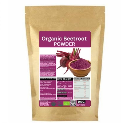 Picture of JR Organic beetroot powder/ beetroot juice powder/beetroot gura / Super Food Beetroot Powder