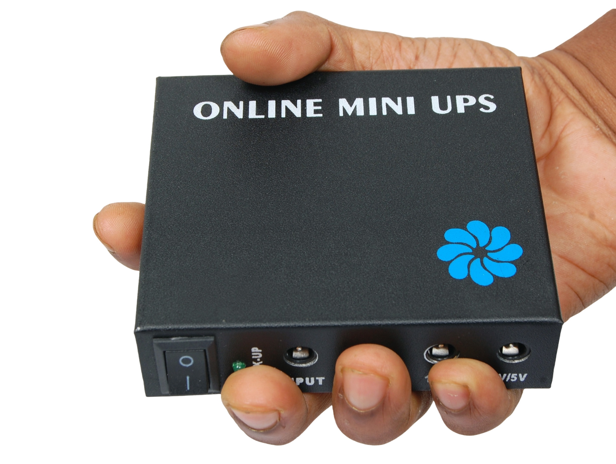 Picture of Mini UPS  For Router Onu etc Backup 5 Hours Plus Minas With 6000mAh Battery And 6 Month Seller Warranty