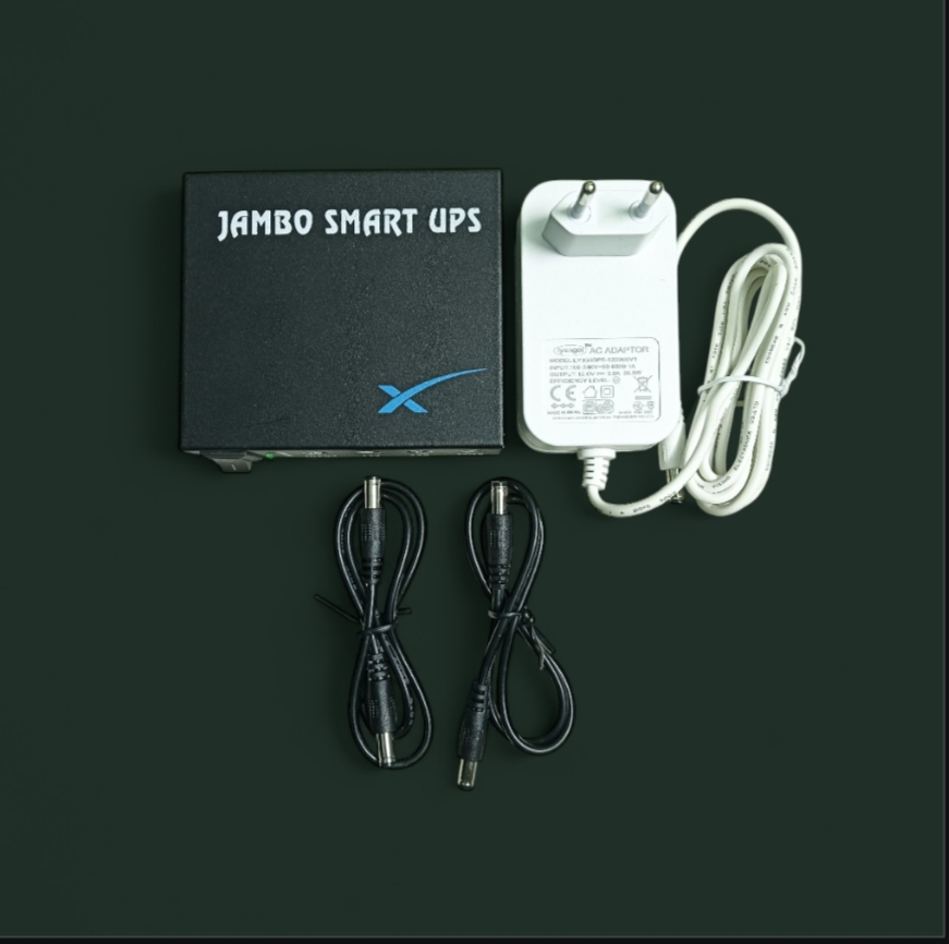 Picture of Jambo Smart Powerful UPS 7-8 Hours Backup With 7500mAh Powerful Battery With 1 Years Seller Warranty