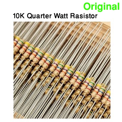 Picture of 10K quarter watt 100 pcs 200 pcs 300 pcs 400 pcs resistor