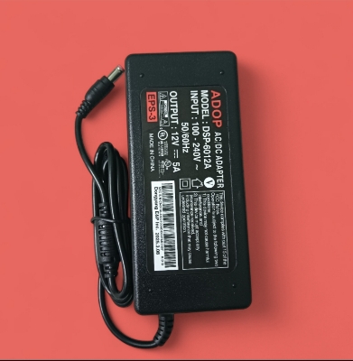 Picture of ADOP 12V 5A Daraz Verified Original Power AC/DC Adapter For any 12V Power Supply