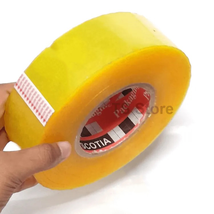 Picture of Packaging Scotch Adhesive Tape Big Size 818 Gram Weight Details in video