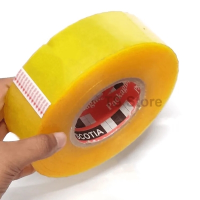 Picture of Packaging Scotch Adhesive Tape Big Size 818 Gram Weight Details in video