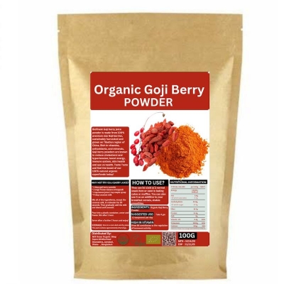 Picture of Organic Goji Berry Juice Powder / Wolfberry Powder 100 gm