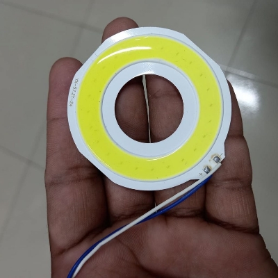 Picture of ROUND YX-57.2Y-24 WHITE Color 5W 4V Size 60mm COB SMD LED Light Chip White COB LED Light 4V COB LED Light 5W COB Light COB LED Chip 4V COB LED Chip 5W Light Bulbs