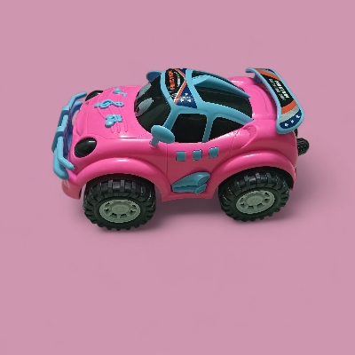 Picture of Friction  3D Cartoon Car For Baby Girls Or Baby Boys Size L 20cm W 13cm H 9cm