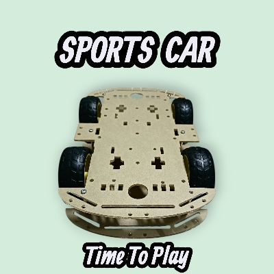 Picture of Sports Car Mobile Control Without Apps With Long Backup For Kids