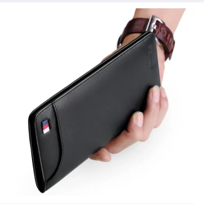 Picture of Mobile Cover and Card Holder Long Wallet - Matte Black