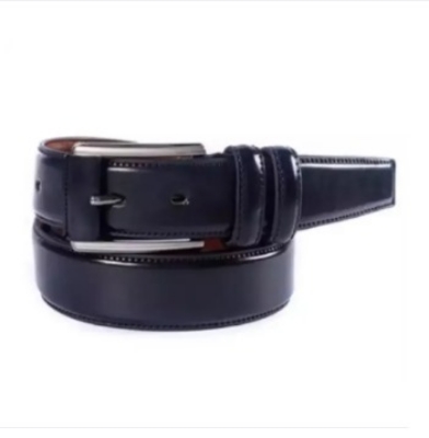Picture of Artificial Leather new collection  Belt For  All Men 2024 - Black
