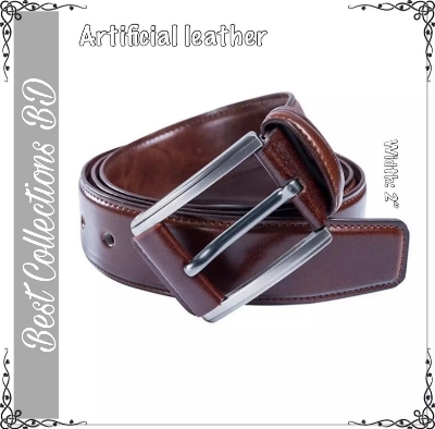 Picture of Artificial Leather new collection  Belt For  All Men 2024 - Chocolate