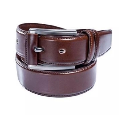 Picture of Artificial Leather new collection  Belt For  All Men 2024 - Chocolate