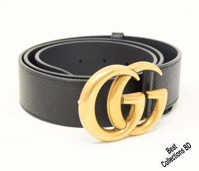 Picture of Premium Quality Black Leather Belt for Artificial Leather new collection brown Belt For Men 2024 - Black