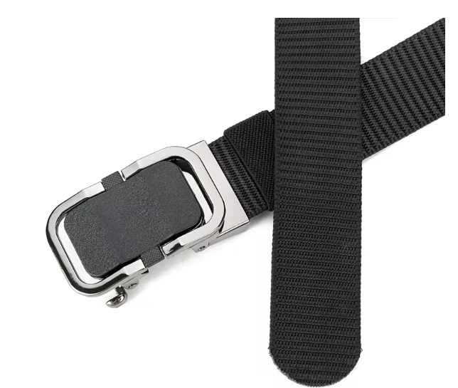 Picture of Multicolor Auto Gear Fabrics Stylish High quality Adjusted Belt For Men - Black