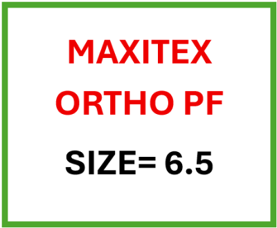 Picture of Surgical Gloves Latex Powder Free- Size 6.5- MAXITEX Ortho PF - Hand Gloves- ( Per Pair Price )