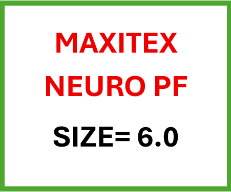Picture of Surgical Gloves Latex Powder Free - Size- 6.0- Maxitex Neuro PF- Hand Gloves ( Per Pair Price )