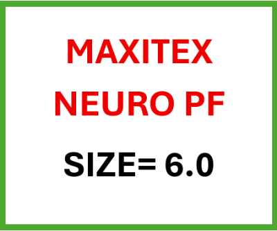 Picture of Surgical Gloves Latex Powder Free - Size- 6.0- Maxitex Neuro PF- Hand Gloves ( Per Pair Price )