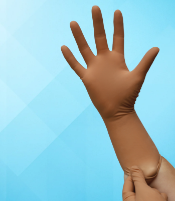 Picture of Surgical Gloves Latex Powder Free - Size- 6.0- Maxitex Neuro PF- Hand Gloves ( Per Pair Price )