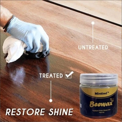 Picture of Mintiml Beeswax Wood Polish – All-Purpose Furniture Wax for Floor, Furniture Care, Seasoning & Magic Repair - Multicolor