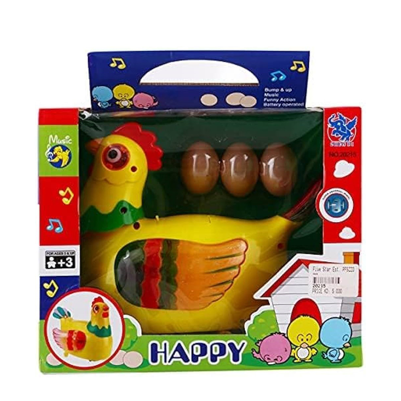 Picture of HEN lay an egg & BIDDY EGG Funny action Happy Biddy HEN Lay Egg Toy Perfect Gift for Children