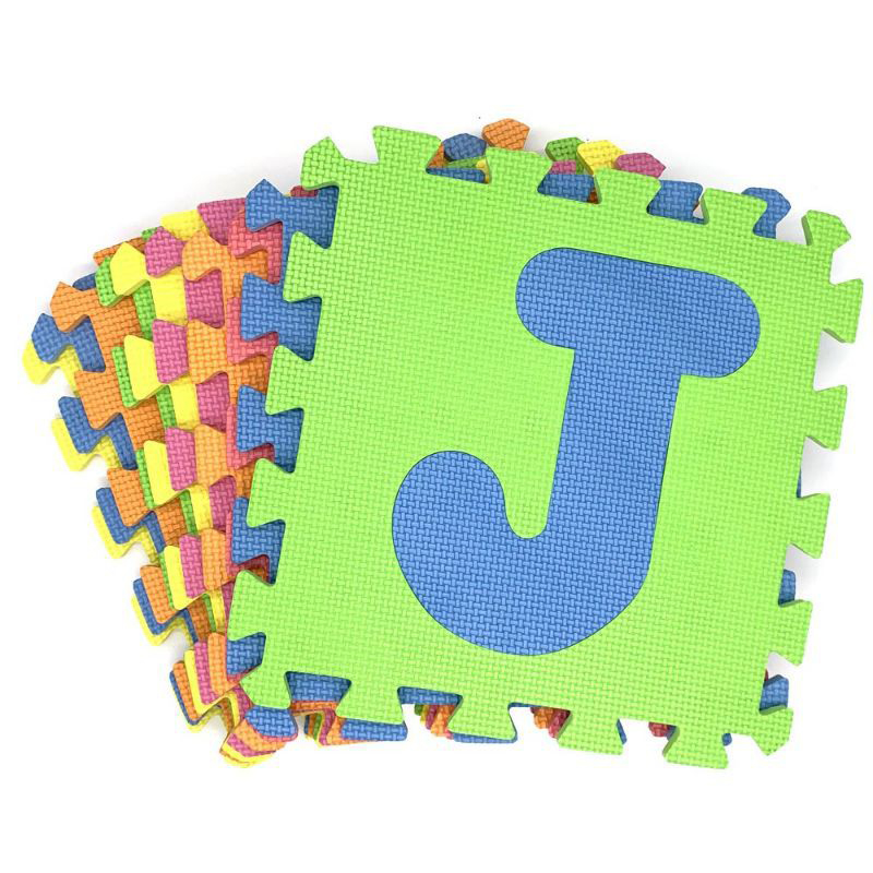 Picture of 26 Pcs Alphabet EVA Puzzle Mat Foam Floor Puzzle Mat Letters Baby Puzzle Mat Baby Activity Mats Baby Play Carpet Rugs