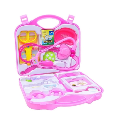 Picture of Doctor Toy Set For Kids Plastic Doctor Play Set For Kids Children Play-House Game Doctor Nurses Dentists Role Play Game