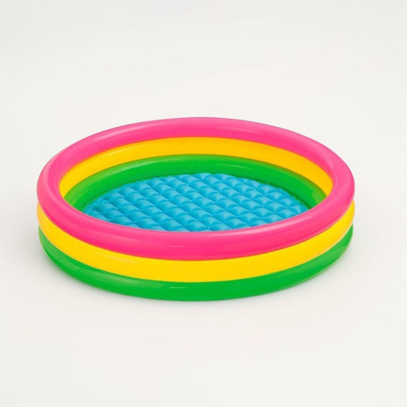 Picture of Baby Bath Tub, Baby Swimming Pool (34 X10inch) - Multicolor