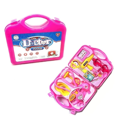 Picture of Doctor Toy Set For Kids Plastic Doctor Play Set For Kids Children Play-House Game Doctor Nurses Dentists Role Play Game