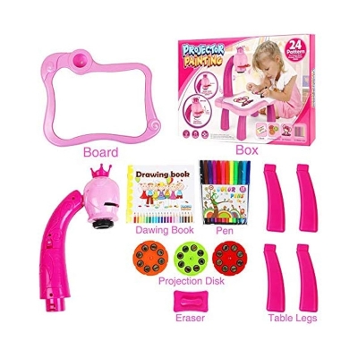 Picture of Drawing Projector Table for Kids, Trace and Draw Projector Toy with Light , Child Smart Projector Sketcher Desk, Learning Projection Painting Machine for Boy & Girl 2-9 Years Old (Multicolor)