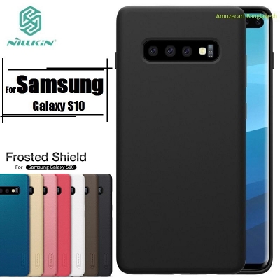 Picture of High-Performance - Nillkin ( S10 ) Samsung Galaxy S10 Super Frosted Shield Matte cover case for Samsung Galaxy S10 - Black