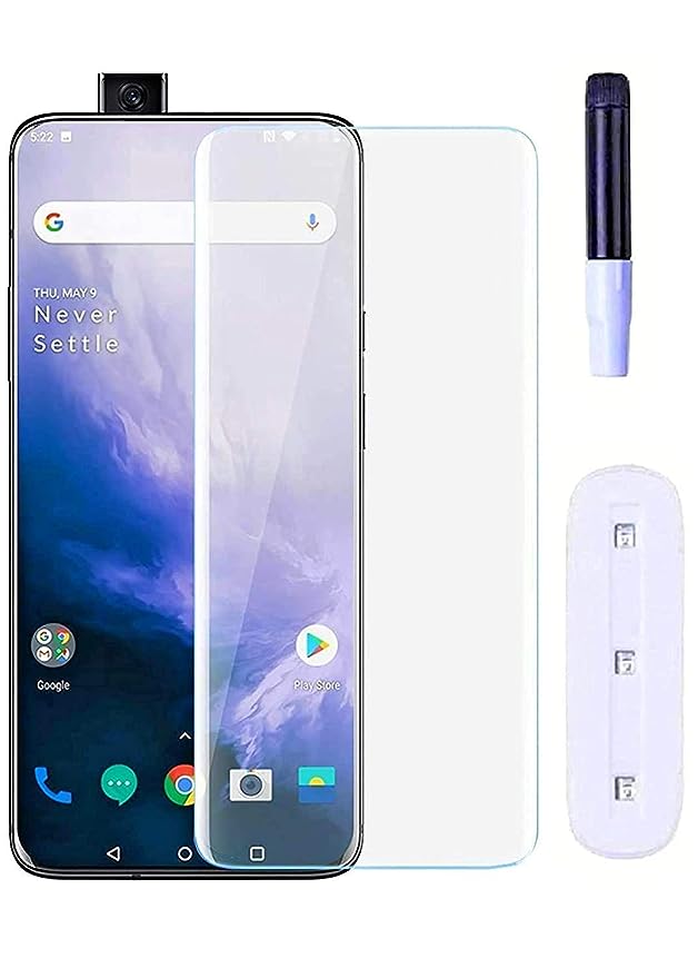 Picture of Samsung Galaxy S10 Plus (S10+) UV Light Adhesive Tempered Glass Screen Protector -Transparent