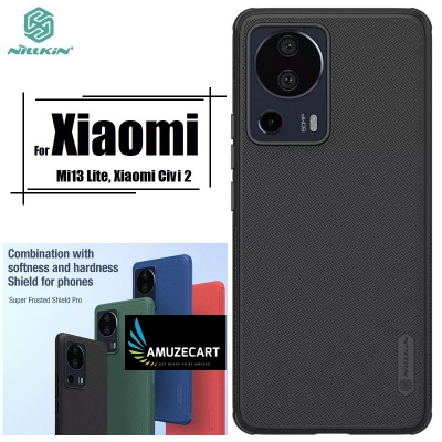 Picture of Nillkin Super Frosted Shield Case for Xiaomi Mi 13 Lite / Civi 2 - Shockproof & Anti-Fingerprint - Black