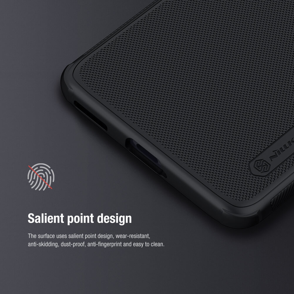 Picture of Nillkin Super Frosted Shield Case for Xiaomi Mi 13 Lite / Civi 2 - Shockproof & Anti-Fingerprint - Black
