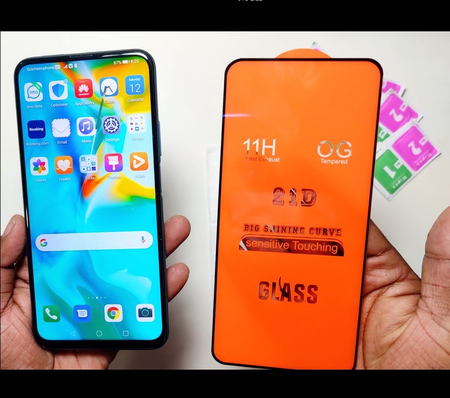 Picture of Full Glue Tampered Glass Screen Protector For Xiaomi Redmi K20 / Xiaomi Redmi K20 Pro / Xiaomi Mi 9T - Black / BlueFor Xiaomi Redmi K20 / Xiaomi Redmi K20 Pro / Xiaomi Mi 9T