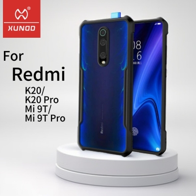 Picture of Xundd Beetle Series For Xiaomi Redmi K20 / Xiaomi Redmi K20 Pro / 9T Series Flat Leather Shockproof Bumper Case - Black