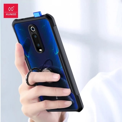 Picture of Xundd Beetle Series For Xiaomi Redmi K20 / Xiaomi Redmi K20 Pro / 9T Series Flat Leather Shockproof Bumper Case - Black