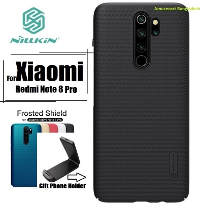 Picture of Nillkin ( Redmi Note 8 Pro ) Super Frosted Shield Matte Cover Case For Redmi Note 8 Pro - Black