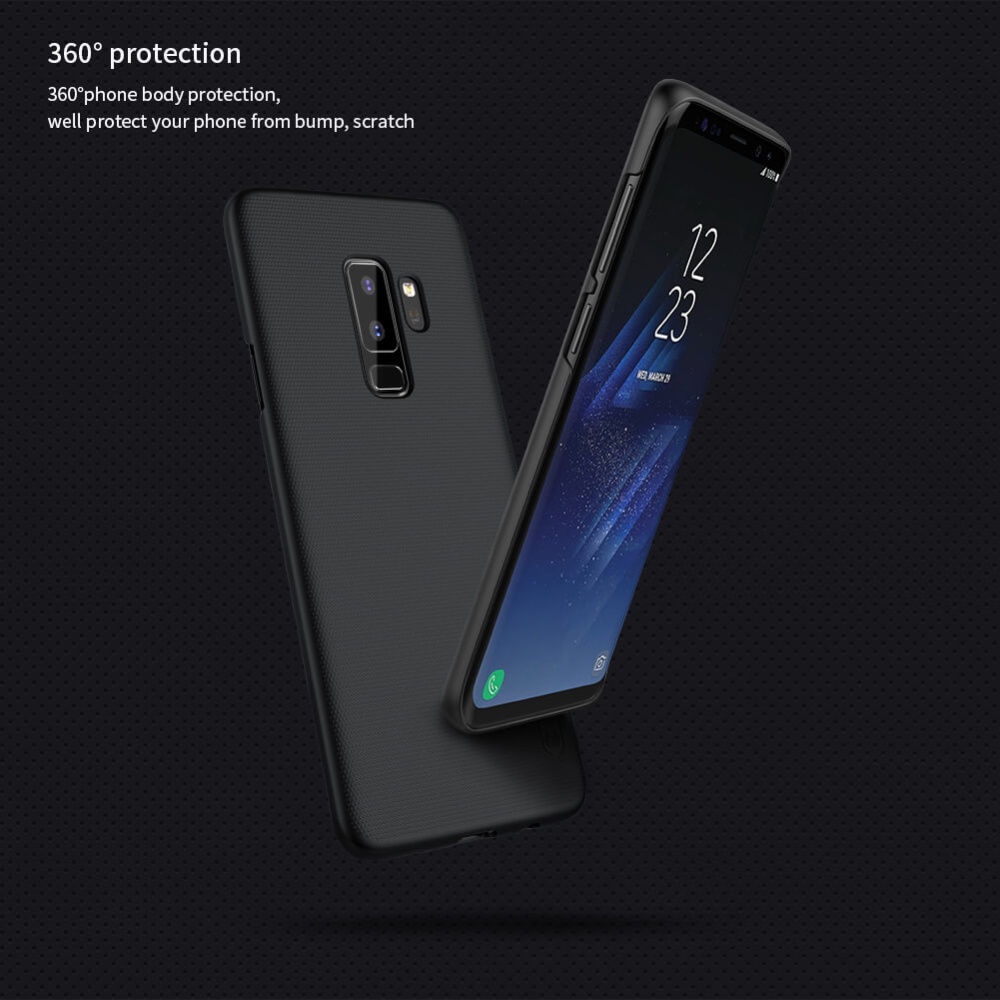Picture of Nillkin (Galaxy S9 Plus) Super Frosted Shield Hard Case Cover for Samsung Galaxy S9 Plus (S9+) - Black