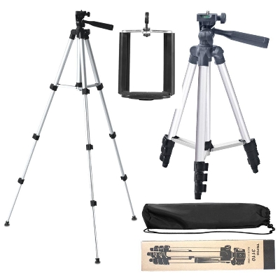 Picture of 3110 Tripod Stand For Dslr Camera With Mobile Holder - Tripod - Tripod For Mobile