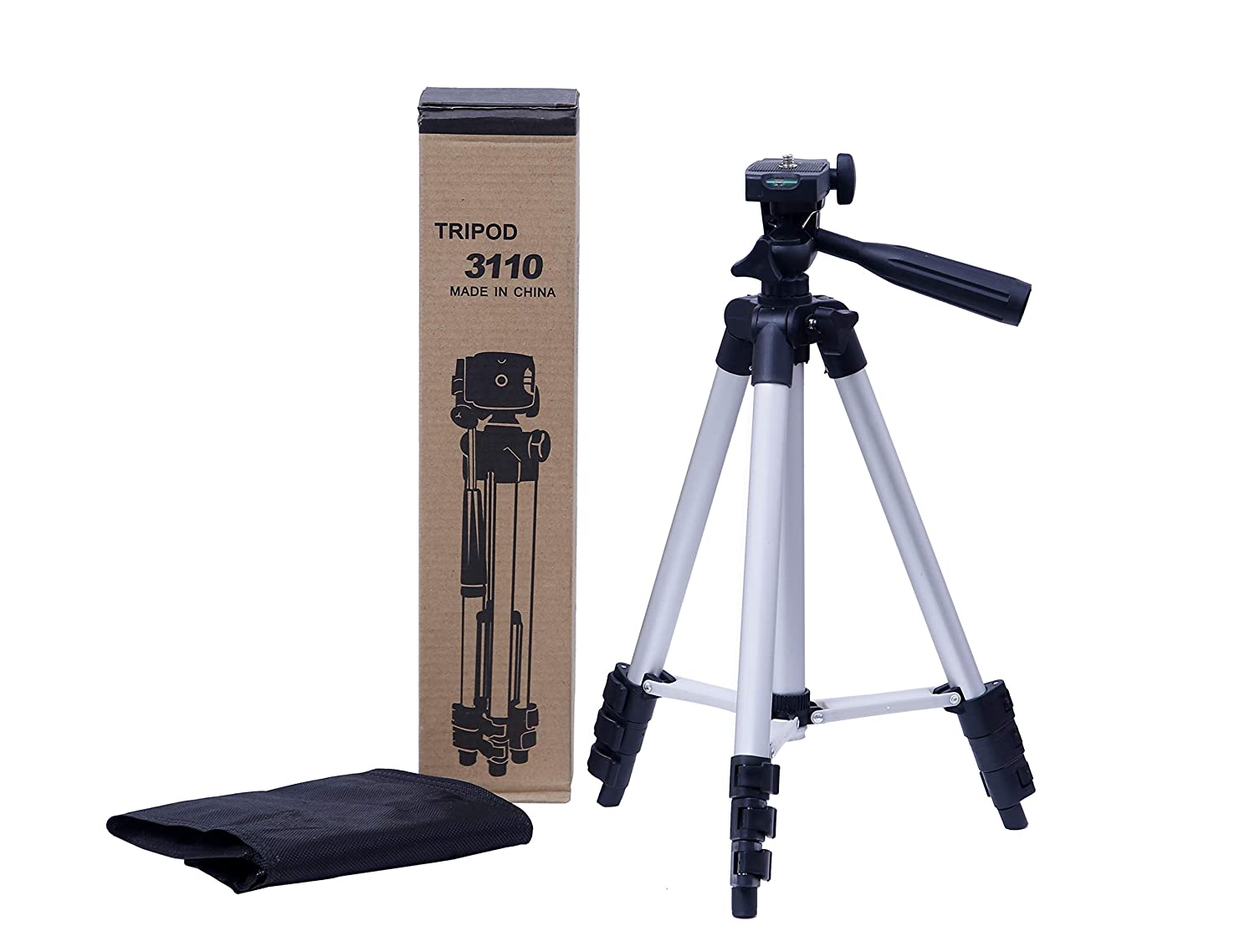 Picture of 3110 Tripod Stand For Dslr Camera With Mobile Holder - Tripod - Tripod For Mobile