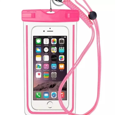 Picture of Water Proof Case for Phone Underwater Snow Rain forest Transparent Dry Bag Swimming Pouch