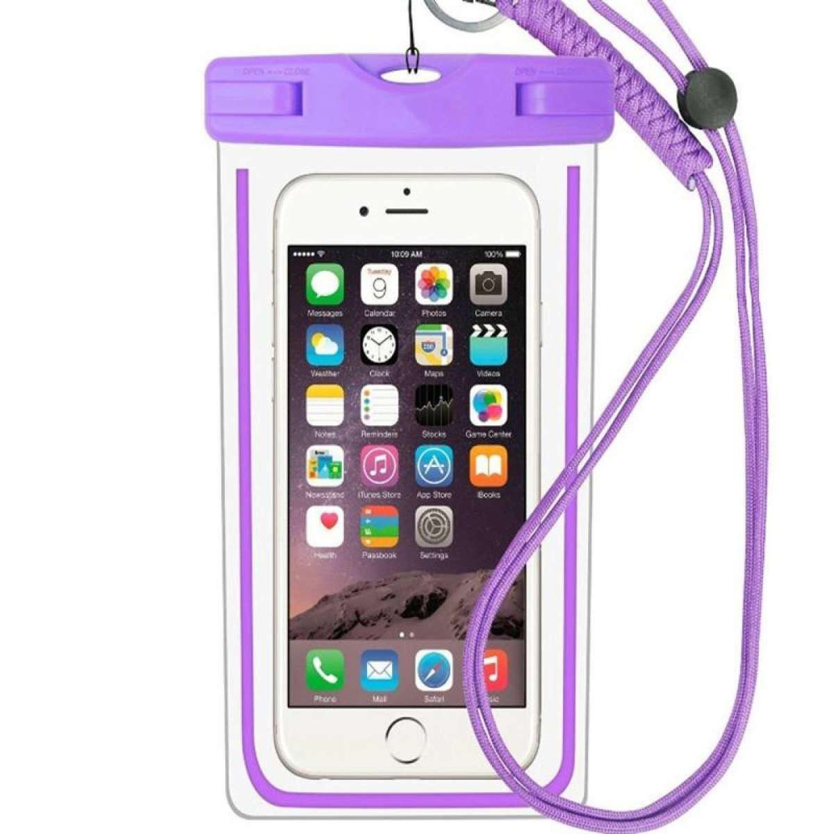 Picture of Water Proof Case for Phone Underwater Snow Rain forest Transparent Dry Bag Swimming Pouch