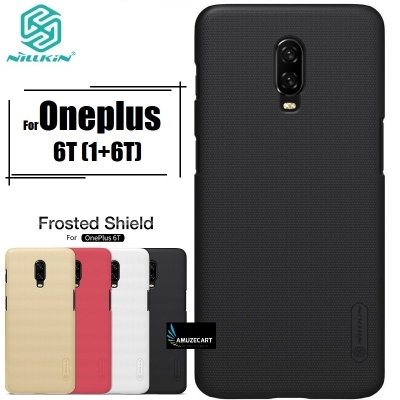 Picture of Nillkin ( 1+6t ) Super Frosted Shield Matte cover case for Oneplus 6T- Black